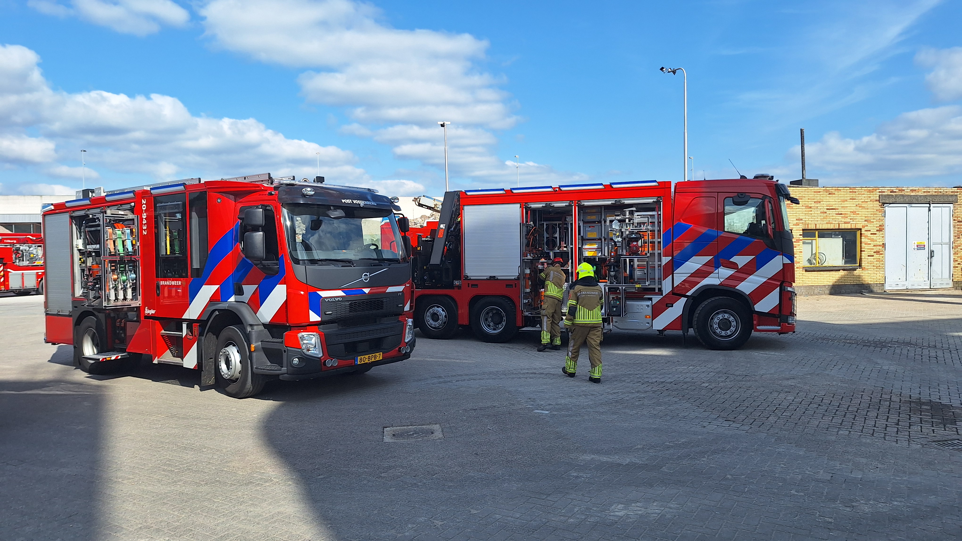 Un exercice de simulation d'urgence a été organisé à la centrale de Tilburg en collaboration avec les pompiers